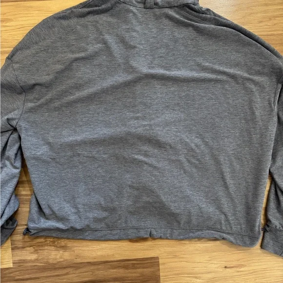 FLX Women's Gray Quarter-Zip Sweatshirt - Picture 5 of 8